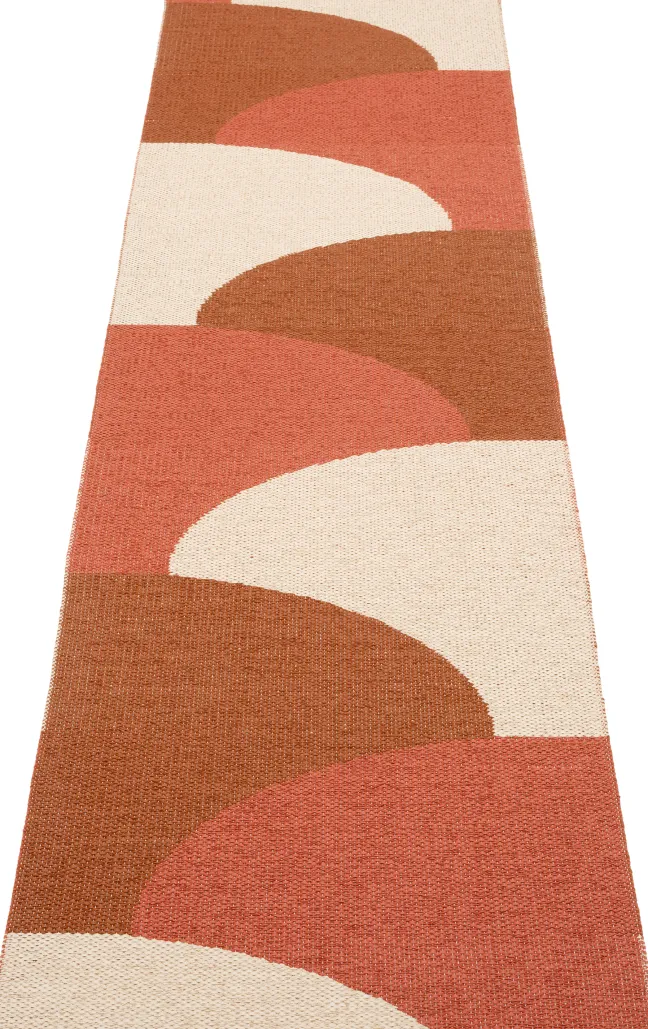 Pappelina Teppich HILL Brick 70 x 270 cm HI4C727