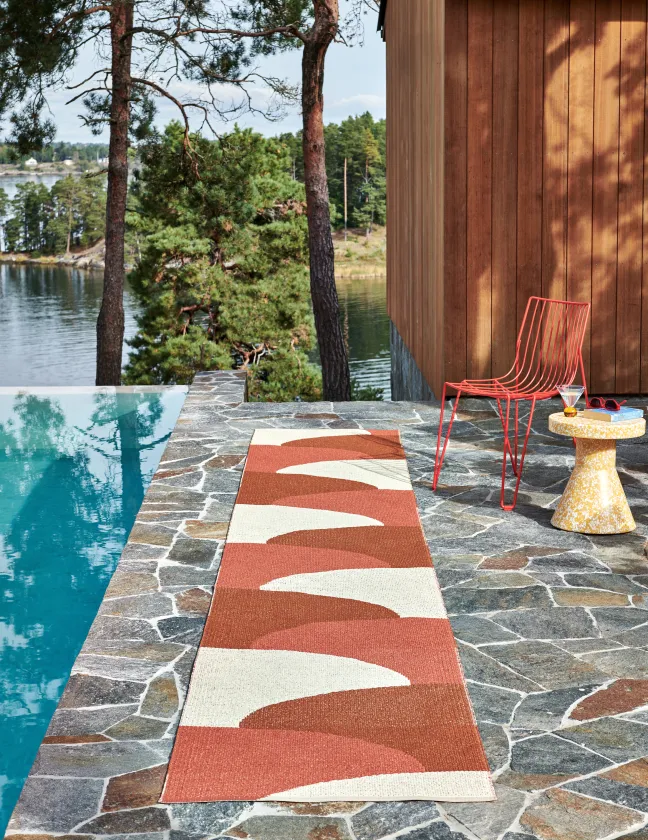 Pappelina Teppich HILL Brick 70 x 270 cm HI4C727