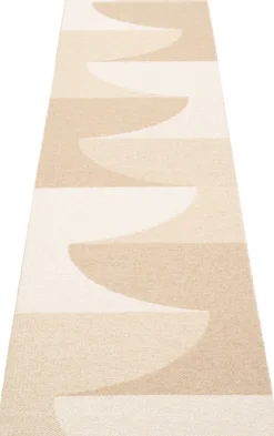 Pappelina Teppich HILL Vanilla 70 x 270 cm HI0C727