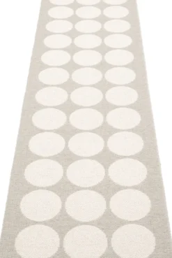 Pappelina Teppich Hugo Linen Vanilla 70 x 400 cm HU9F740