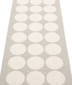 Pappelina Teppich Hugo Linen Vanilla 70 x 160 cm HU9F716