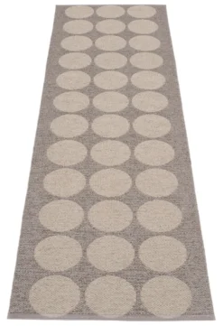 Pappelina Teppich Hugo Mud Mud Metallic 70 x 240 cm HU6724 Sale