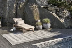 Pappelina Teppich Hugo Walnut Linen 70 x 160 cm HU6K716