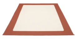 Pappelina Teppich Ilda Brick Vanilla 180 x 180 cm IL4C1818