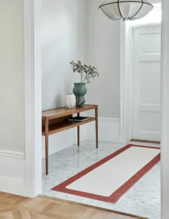Pappelina Teppich Ilda Brick Vanilla 70 x 240 cm IL4C724