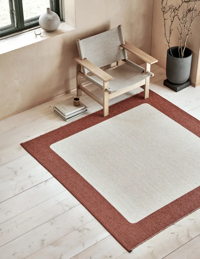 Pappelina Teppich Ilda Brick Vanilla 180 x 260 cm IL4C1826