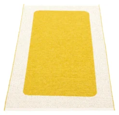 Pappelina Teppich Ilda Mustard Vanilla 70 x 120 cm IL5712