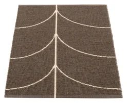 Pappelina Teppich LEIF Dark Brown 70 x 90cm LE6F709