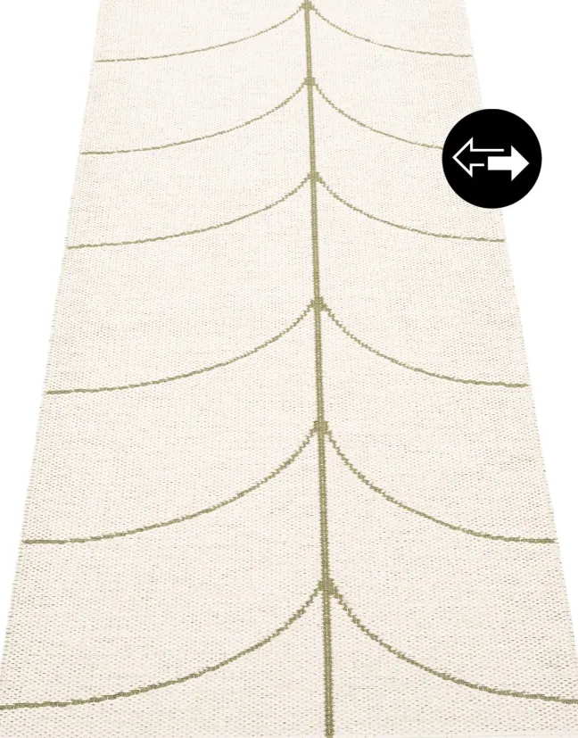 Pappelina Teppich LEIF Pine 70 x 360cm LE1N736