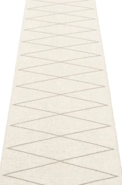 Pappelina Teppich Max Mud Vanilla 70 x 240 cm MX6724