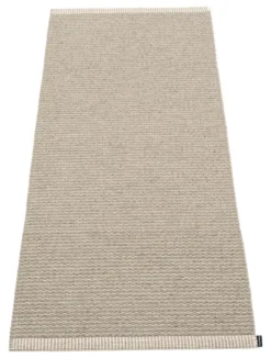 Pappelina Teppich Mono Dark Linen/Linen 60 x 150 cm MN9G615