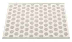 Pappelina Teppich Noa Warm Grey Vanilla Grey stripe 70 x 50cm NO9DD705
