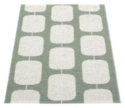 Pappelina Teppich Sten Army Fossil grey 70 x 100 cm ST1G710