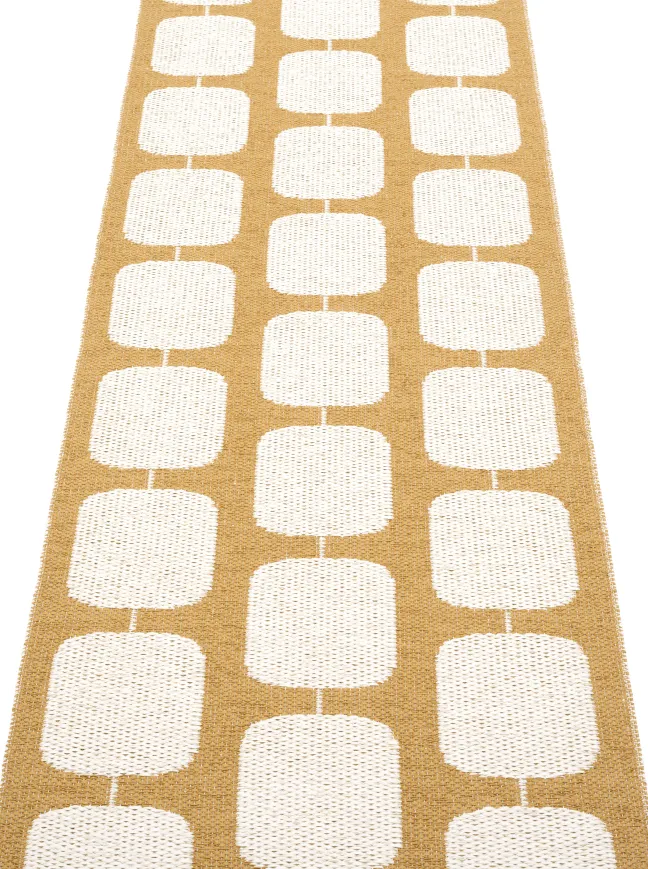 Pappelina Teppich Sten Ochre Vanilla 70 x 200 cm ST5B720