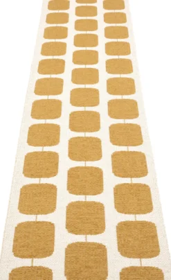 Pappelina Teppich Sten Ochre Vanilla 70 x 300 cm ST5B730