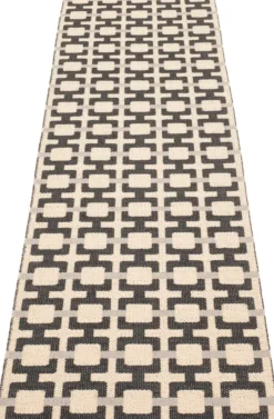 Pappelina Teppich TOM Black 70 x 120 cm TOMX712