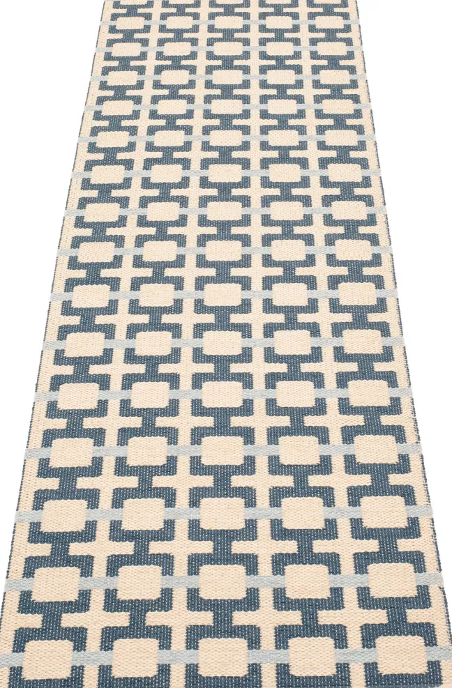 Pappelina Teppich TOM Ocean Blue 70 x 300 cm TOM3F730