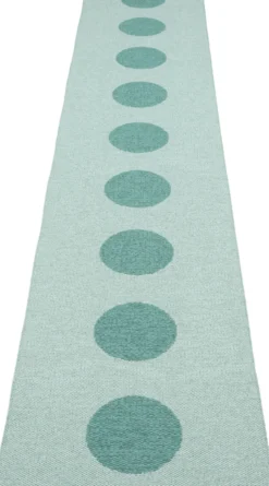 Pappelina Teppich VERA POP Jade 70 x 360 cm VP1A736