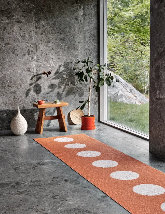 Pappelina Teppich VERA POP Pale Orange 70 x 200 cm VP4A720