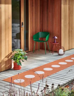 Pappelina Teppich VERA POP Pale Orange 70 x 120 cm VP4A712