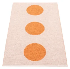 Pappelina Teppich VERA POP Pale Orange 70 x 120 cm VP4A712