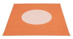Pappelina Teppich VERA POP Pale Orange 180 x 200 cm VP4A1820