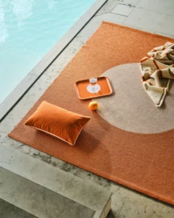 Pappelina Teppich VERA POP Pale Orange 180 x 200 cm VP4A1820