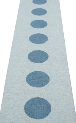 Pappelina Teppich VERA POP River Blue 70 x 280 cm VP3R728