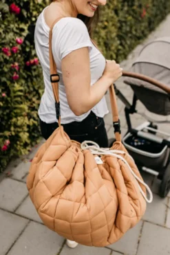 Play&Go Organic 2 in 1 Spielzeugsack Ø120cm braun