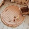 Play&Go Organic 2 in 1 Spielzeugsack Ø120cm Fleuri