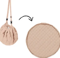 Play&Go Organic 2 in 1 Spielzeugsack Ø120cm Fleuri