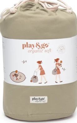 Play&Go Organic 2 in 1 Spielzeugsack Ø120cm grün