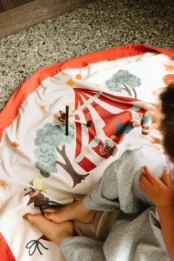 Play&Go Prints 2 in 1 Spielzeugsack Ø140cm circus
