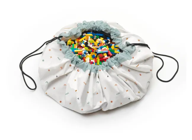 Play&Go Prints 2 in 1 Spielzeugsack Ø140cm citymap