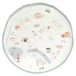 Play&Go Prints 2 in 1 Spielzeugsack Ø140cm citymap
