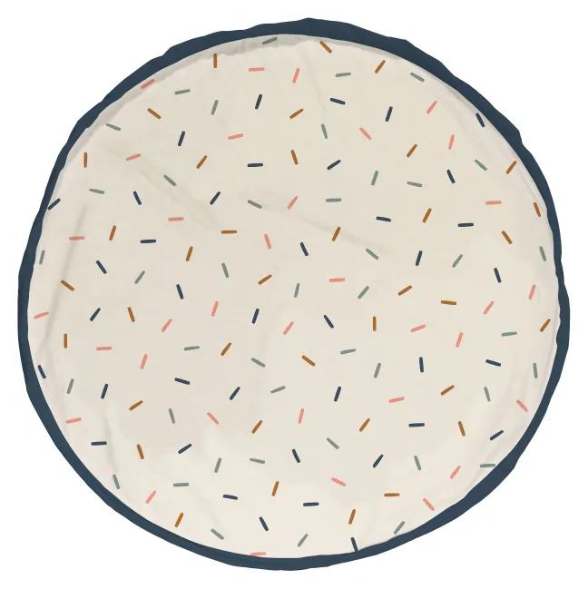 Play&Go Prints 2 in 1 Spielzeugsack Ø140cm confetti