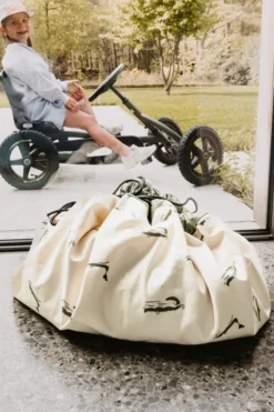 Play&Go Prints 2 in 1 Spielzeugsack Ø140cm croco