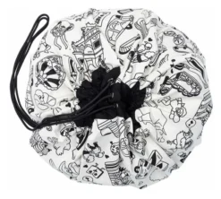 Play&Go Prints 2 in 1 Spielzeugsack Ø140cm OMY Paris zum selbst bemalen Sale