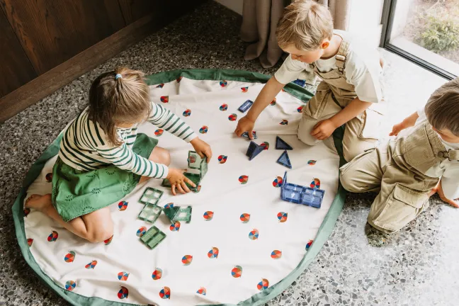 Play&Go Prints 2 in 1 Spielzeugsack Ø140cm Schnecke