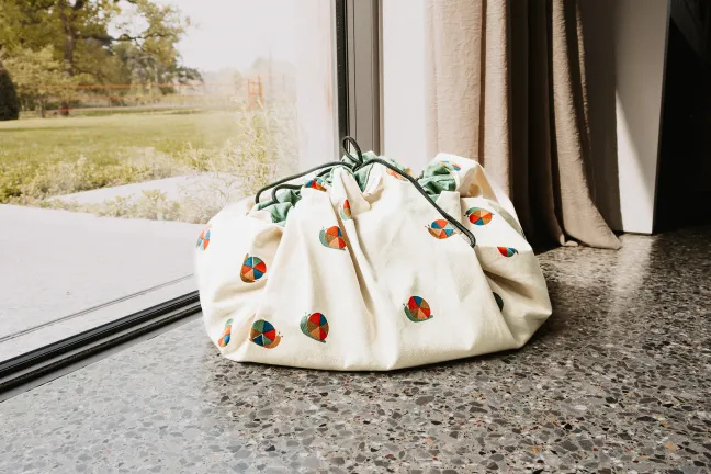 Play&Go Prints 2 in 1 Spielzeugsack Ø140cm Schnecke