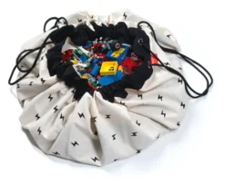 Play&Go Prints 2 in 1 Spielzeugsack Ø140cm Spielstraße