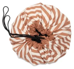 Play&Go Prints 2 in 1 Spielzeugsack Ø140cm Stripes Brown