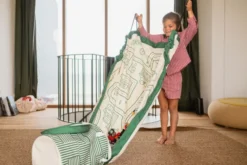 Play&Go Soo Spielmatte Ø140cm mit Stauraum Eimer roadmap