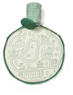 Play&Go Soo Spielmatte Ø140cm mit Stauraum Eimer roadmap