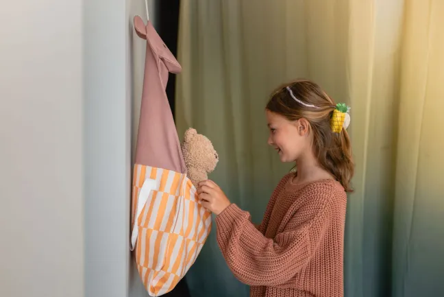 Play&Go Toto Wand-Organizer und Tragetasche Bär