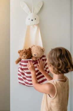Play&Go Toto Wand-Organizer und Tragetasche Hase