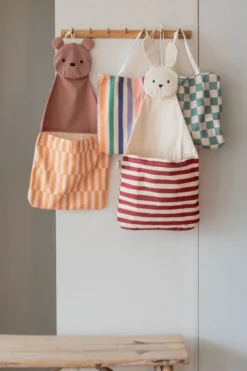 Play&Go Toto Wand-Organizer und Tragetasche Hase
