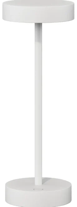 QOOZII - IBIZA - Kabellose LED Tischlampe - Weiß