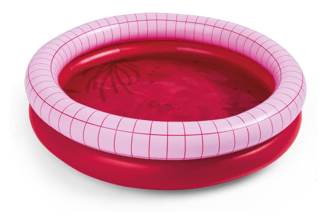 Quut Dippy Planschbecken aufblasbar Ø120cm Cherry