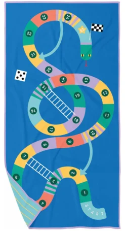 Quut Spieltuch M (140 x 70cm) Snakes & Ladders